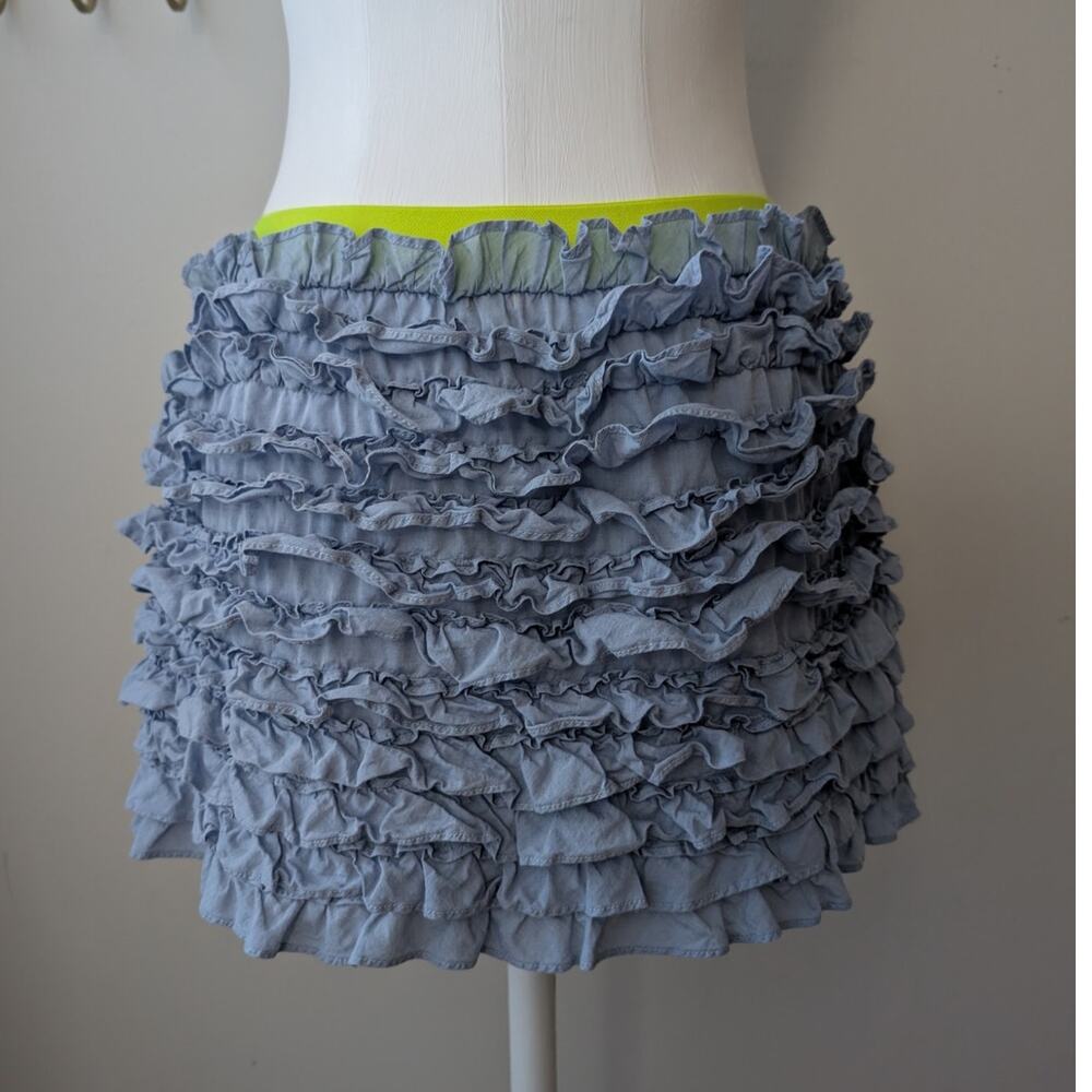 J.Crew 2010 Ruffle Mini Skirt - Picture 4 of 9
